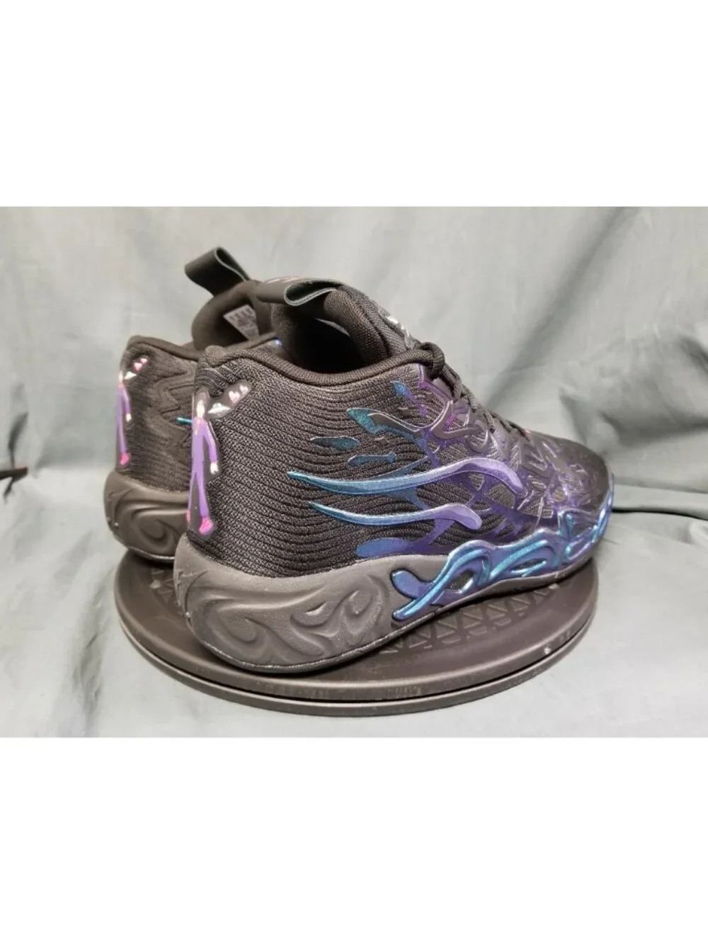 Puma LaMelo Ball MB.04 Reflections JR Black & Blue Boys Size 11c NEW NO BOX!